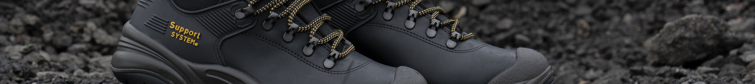 Leather Upper Safety Boots