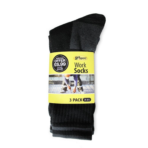 Work Socks 3 pairs