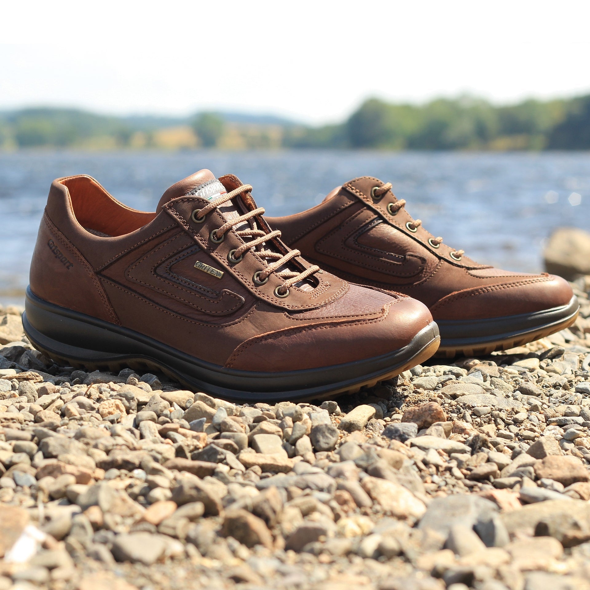 Airwalker Tan Walking Shoe