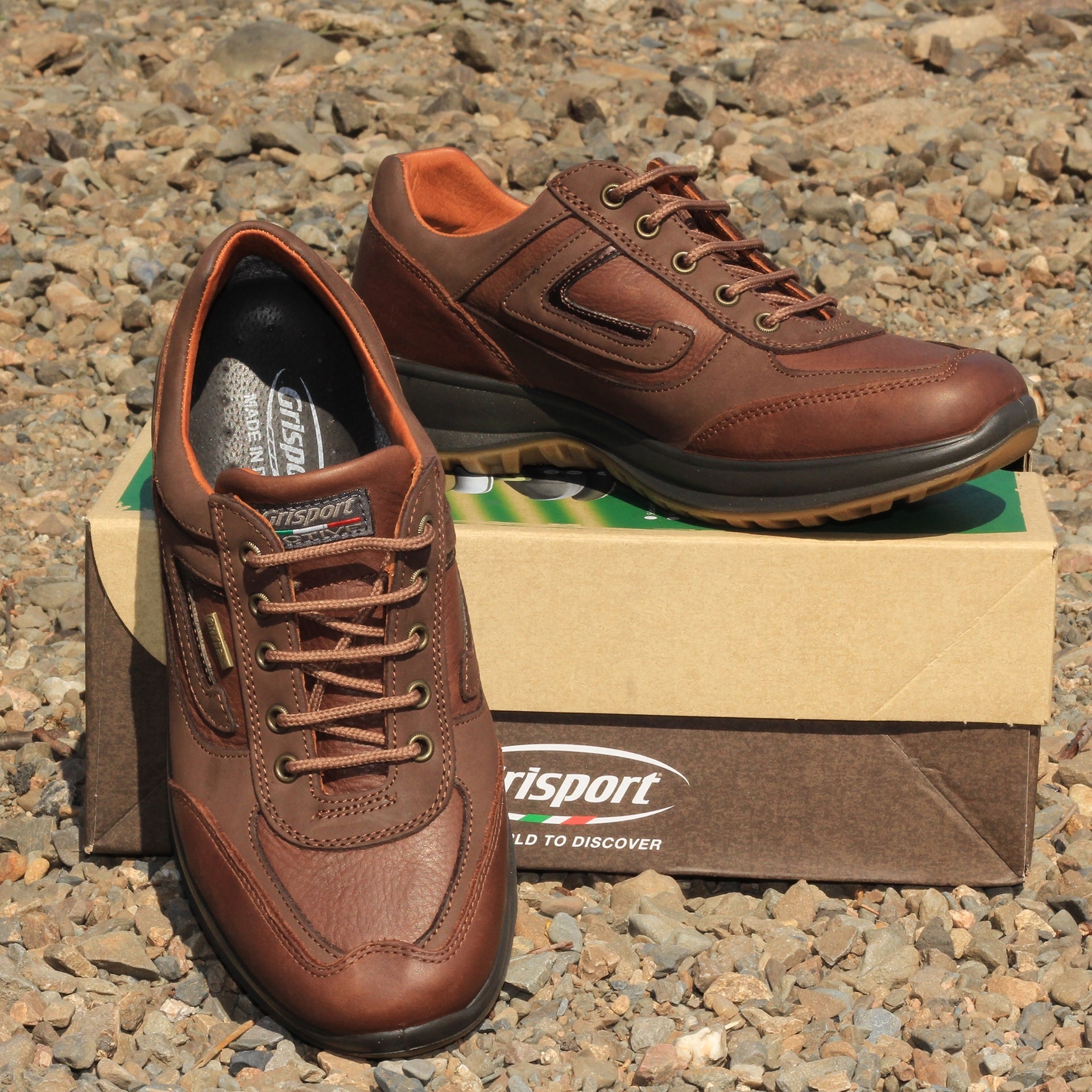 Airwalker Tan Walking Shoe