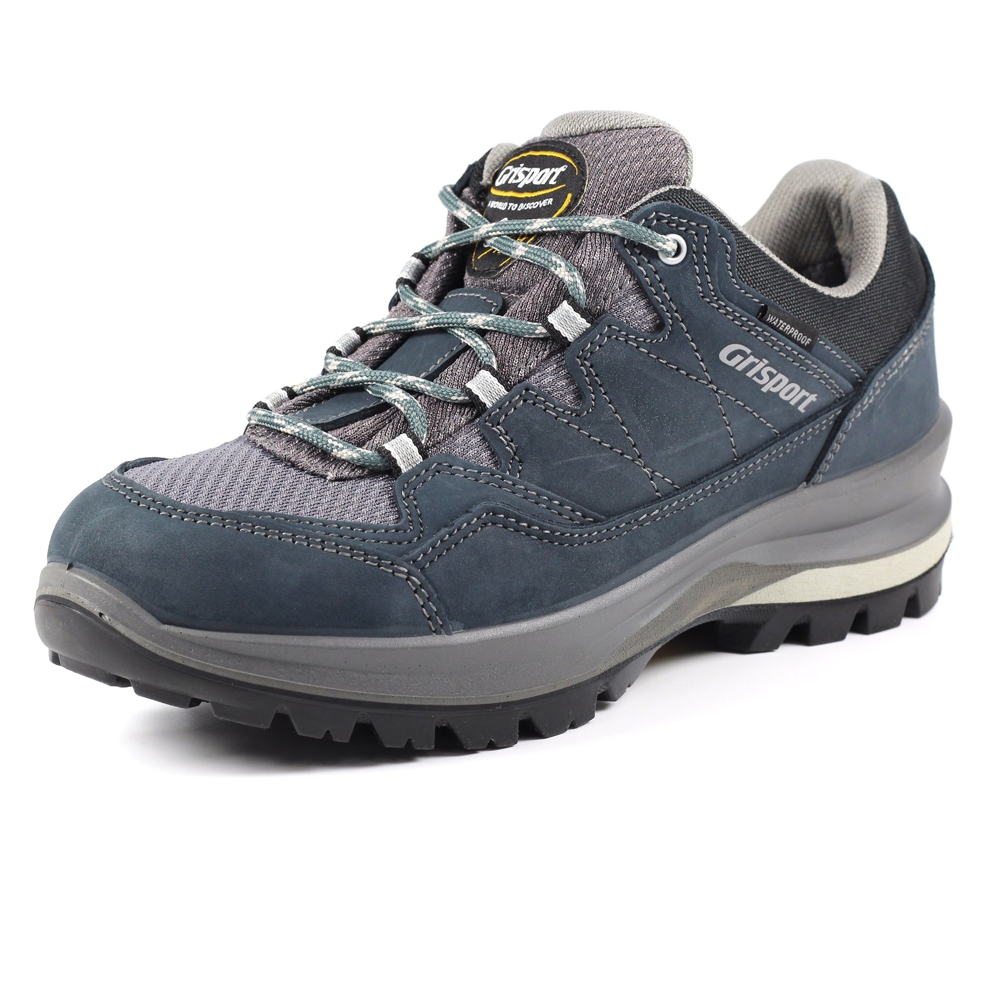 Lady Olympus Blue Walking Shoe