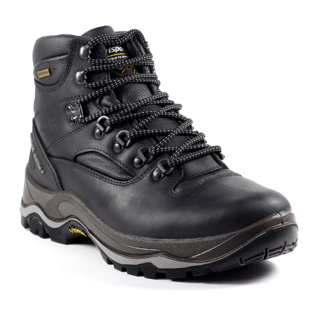 Quatro Black Hiking Boot
