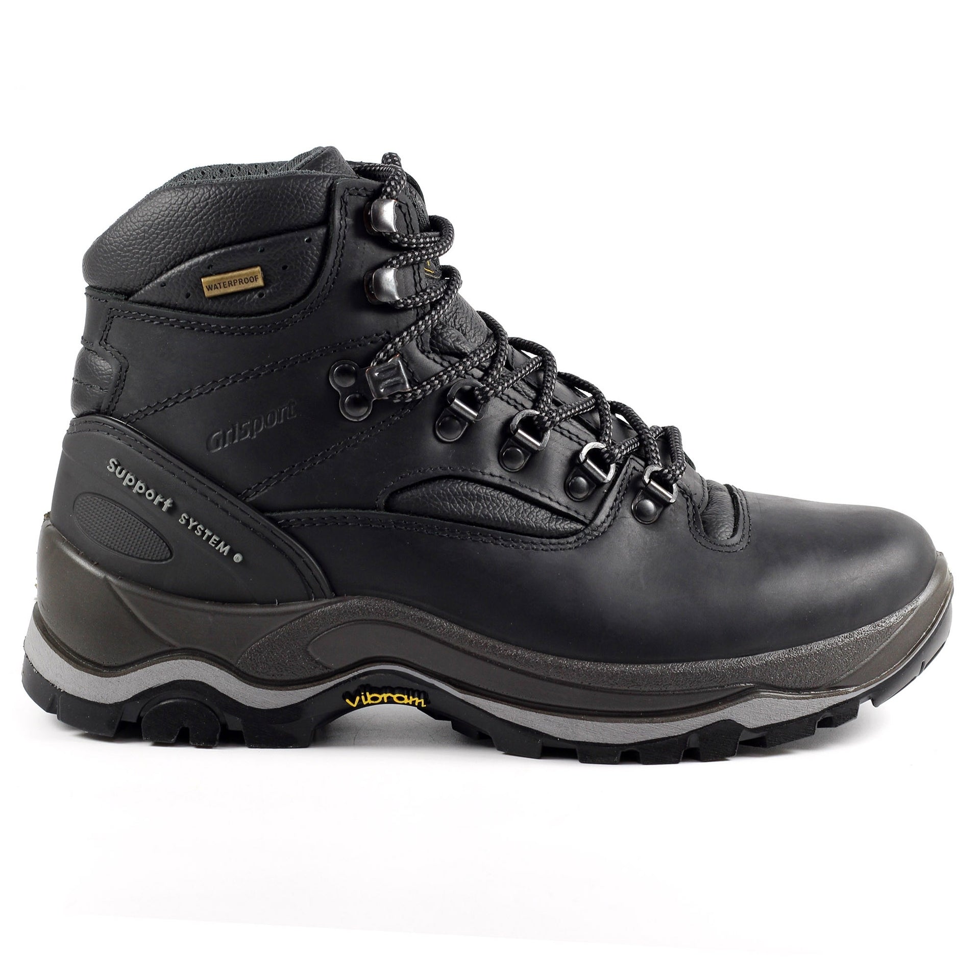 Quatro Black Hiking Boot