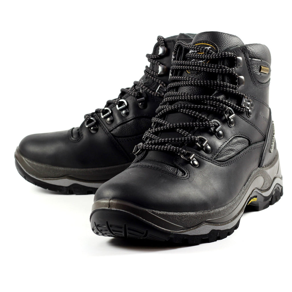 Quatro Black Hiking Boot