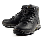 Quatro Black Hiking Boot