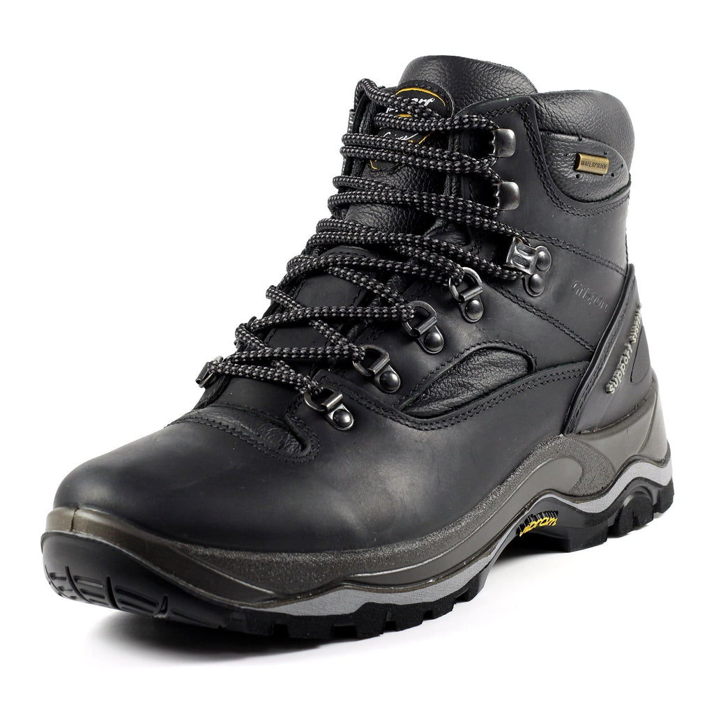 Quatro Black Hiking Boot