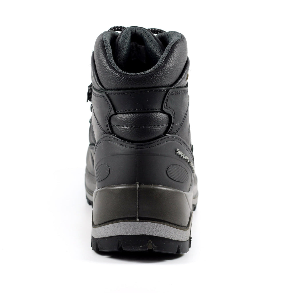 Quatro Black Hiking Boot