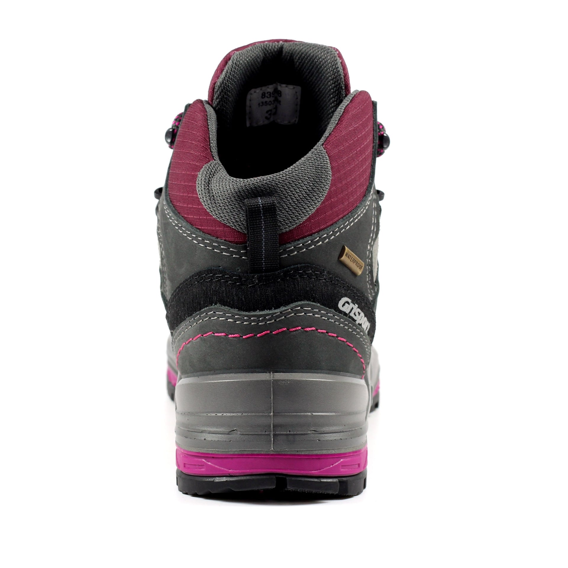 Lady Glide Grey Waterproof Hiking Boot