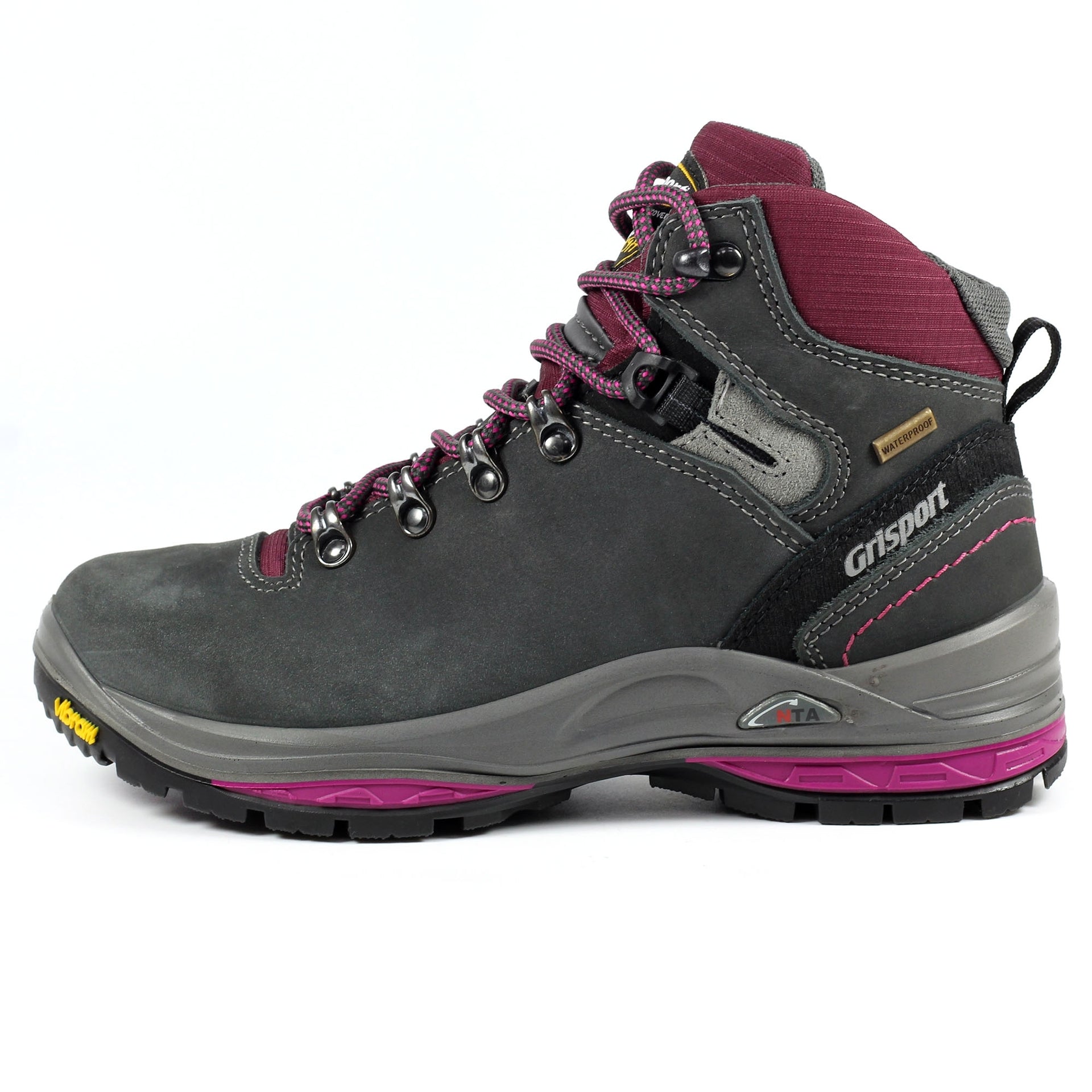 Lady Glide Grey Waterproof Hiking Boot