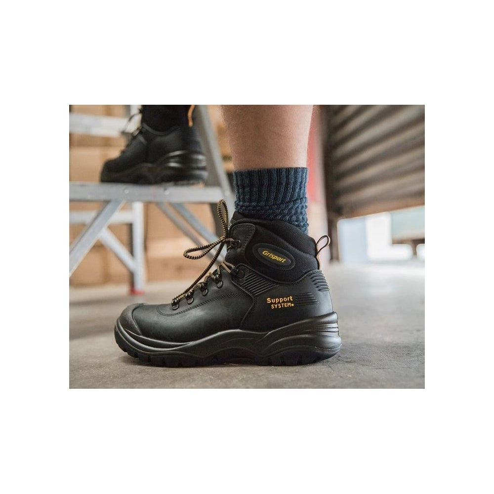 Contractor Black Safety Boot