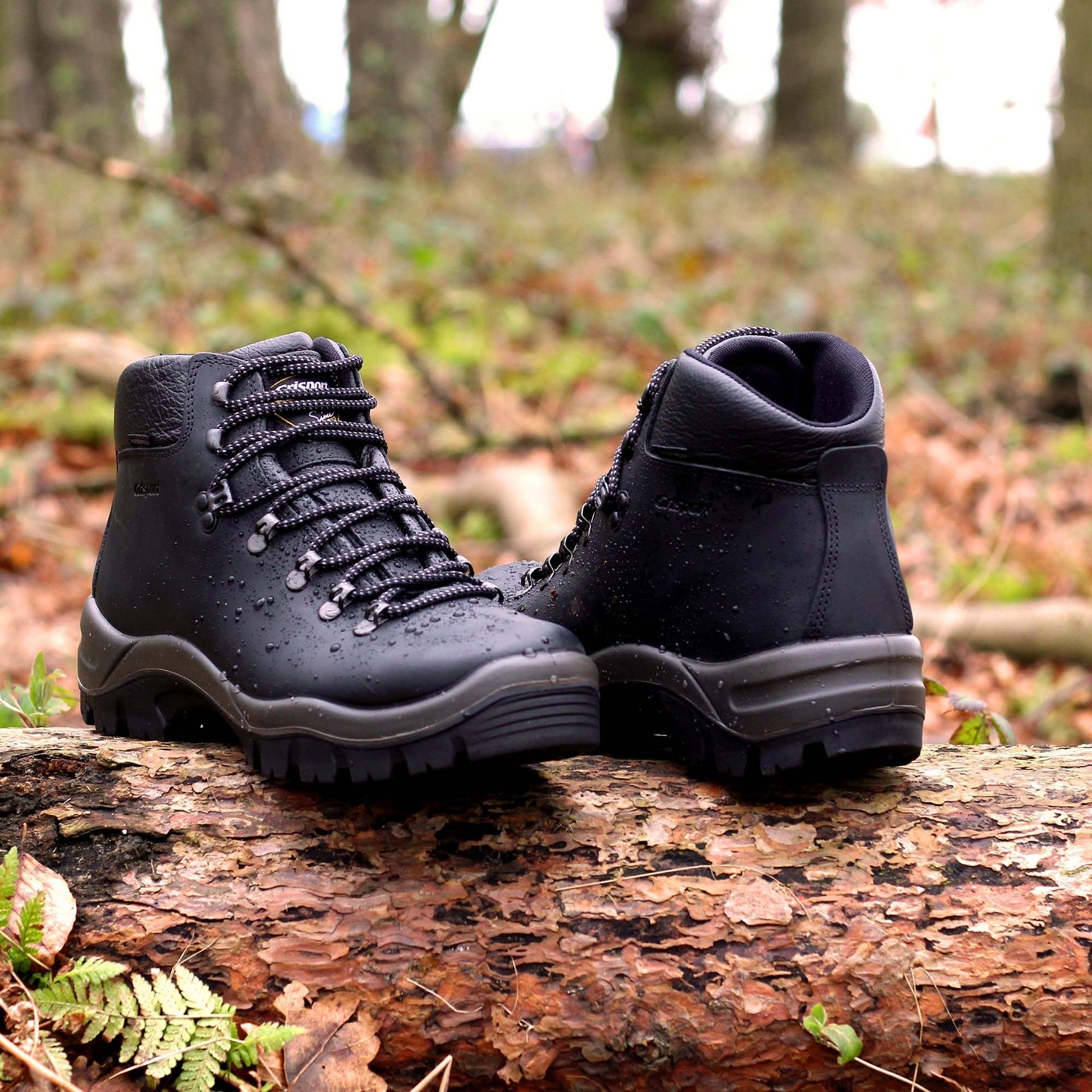 Peaklander Black Hiking Boot
