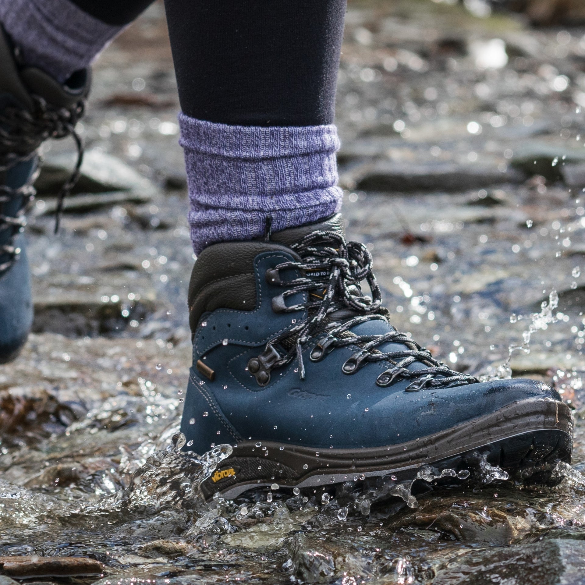 Lady Tempest Blue Walking Boot