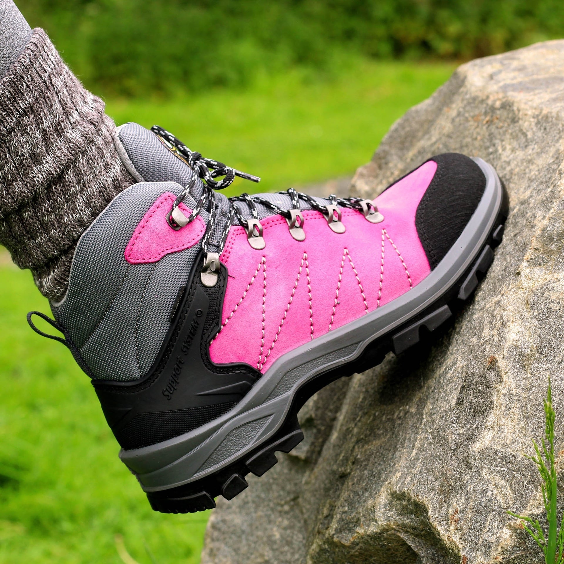 Lady Adventurer Pink Boot