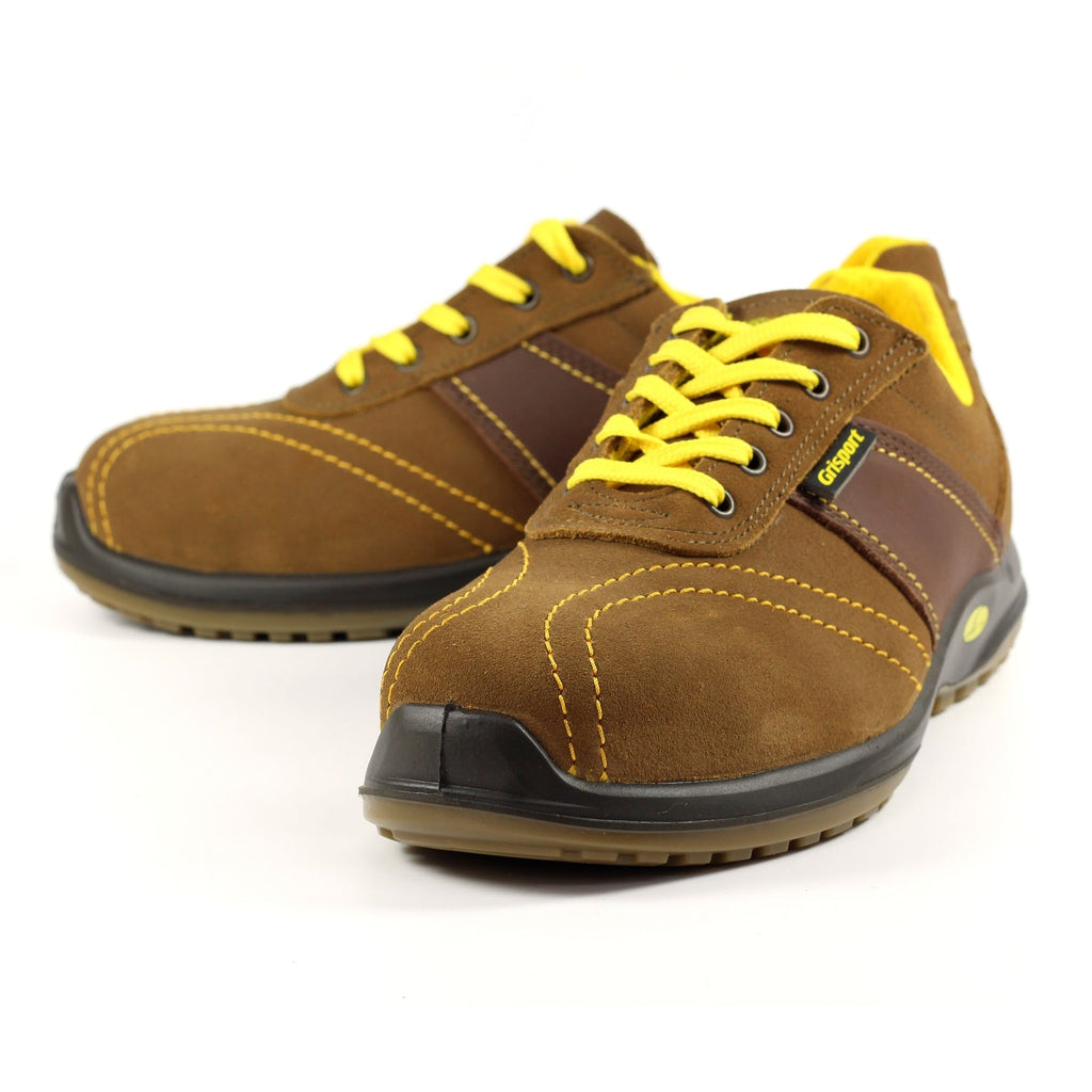 Zinc Tan Safety Shoe