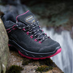 Ladies Bodmin Black Walking Shoe