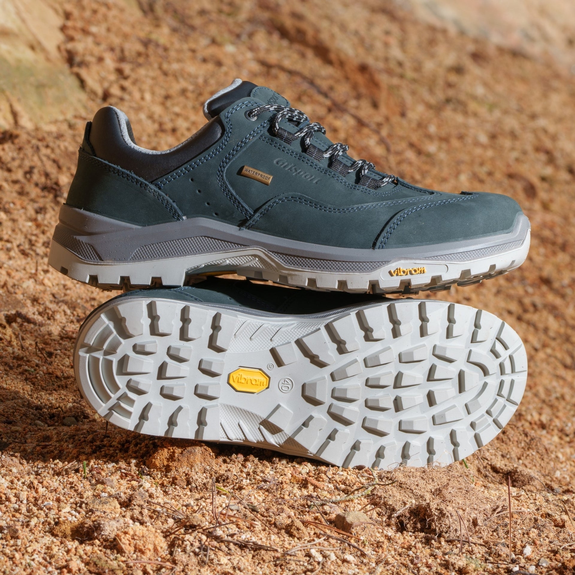 Grisport Lady Santa Fe Blue Walking Shoe