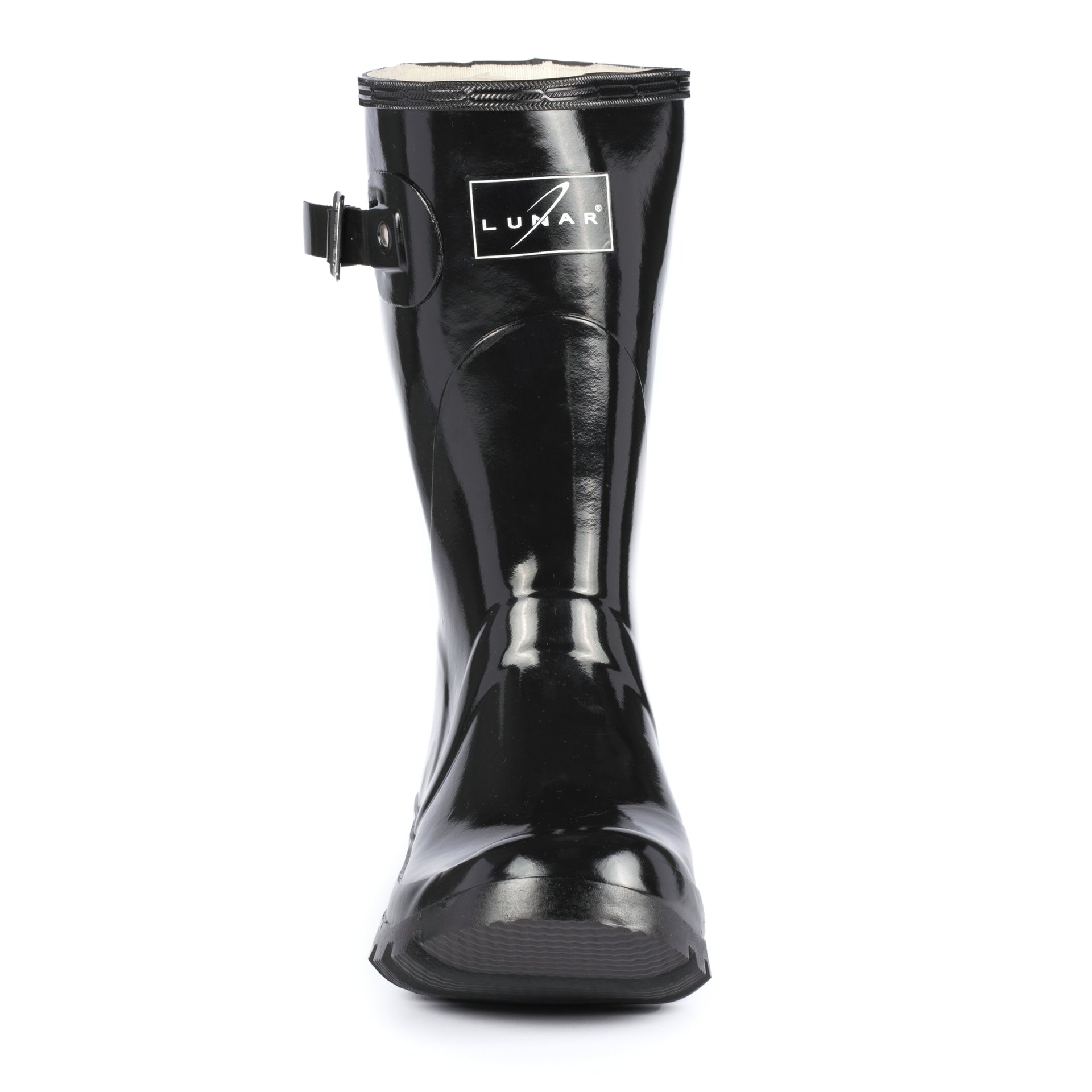 Sweden Black Mid-Calf Wellington