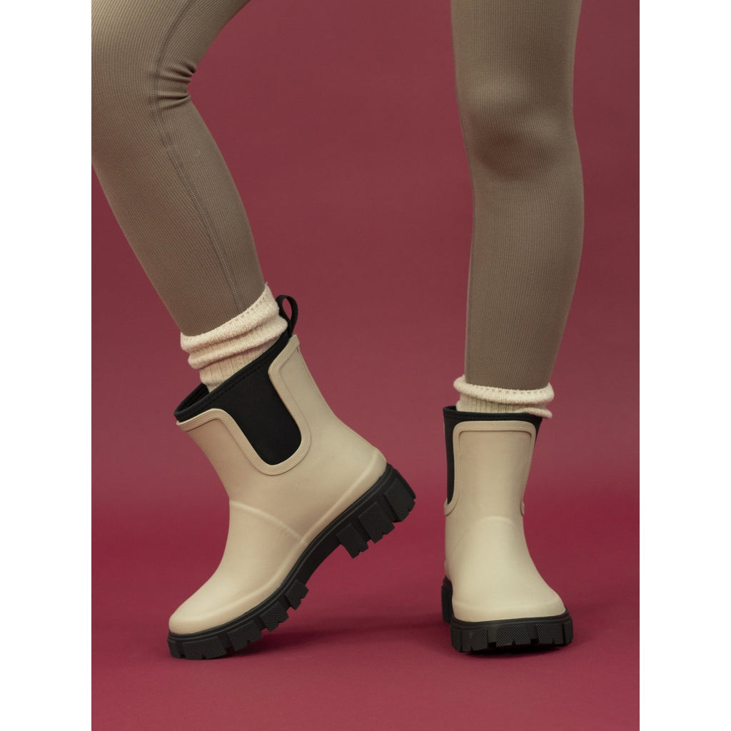 Lake Cream Ankle Wellington
