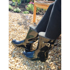 Sweden Black Mid-Calf Wellington