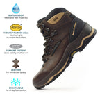 Quatro Brown Hiking Boot