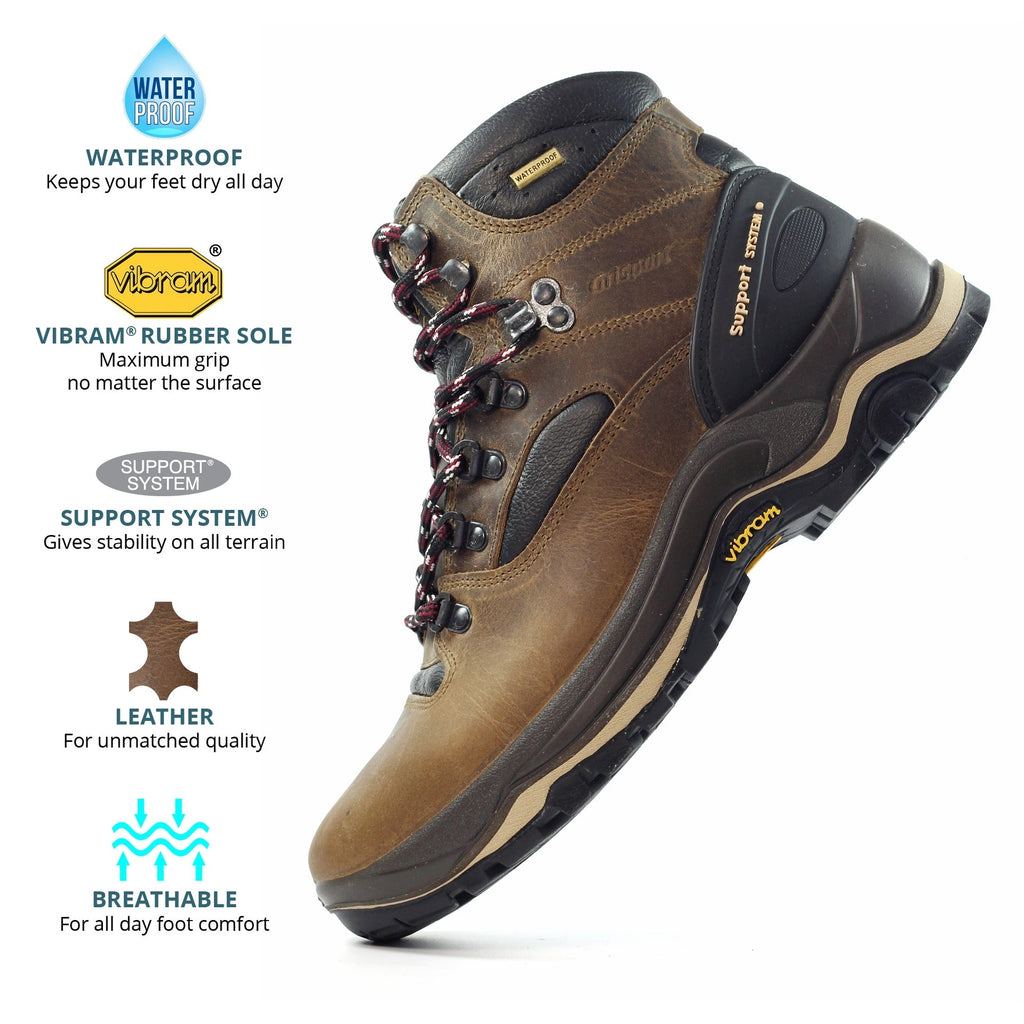 Quatro Crazy Horse Hiking Boot