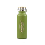 Vacuum Bamboo Top Water Bottle