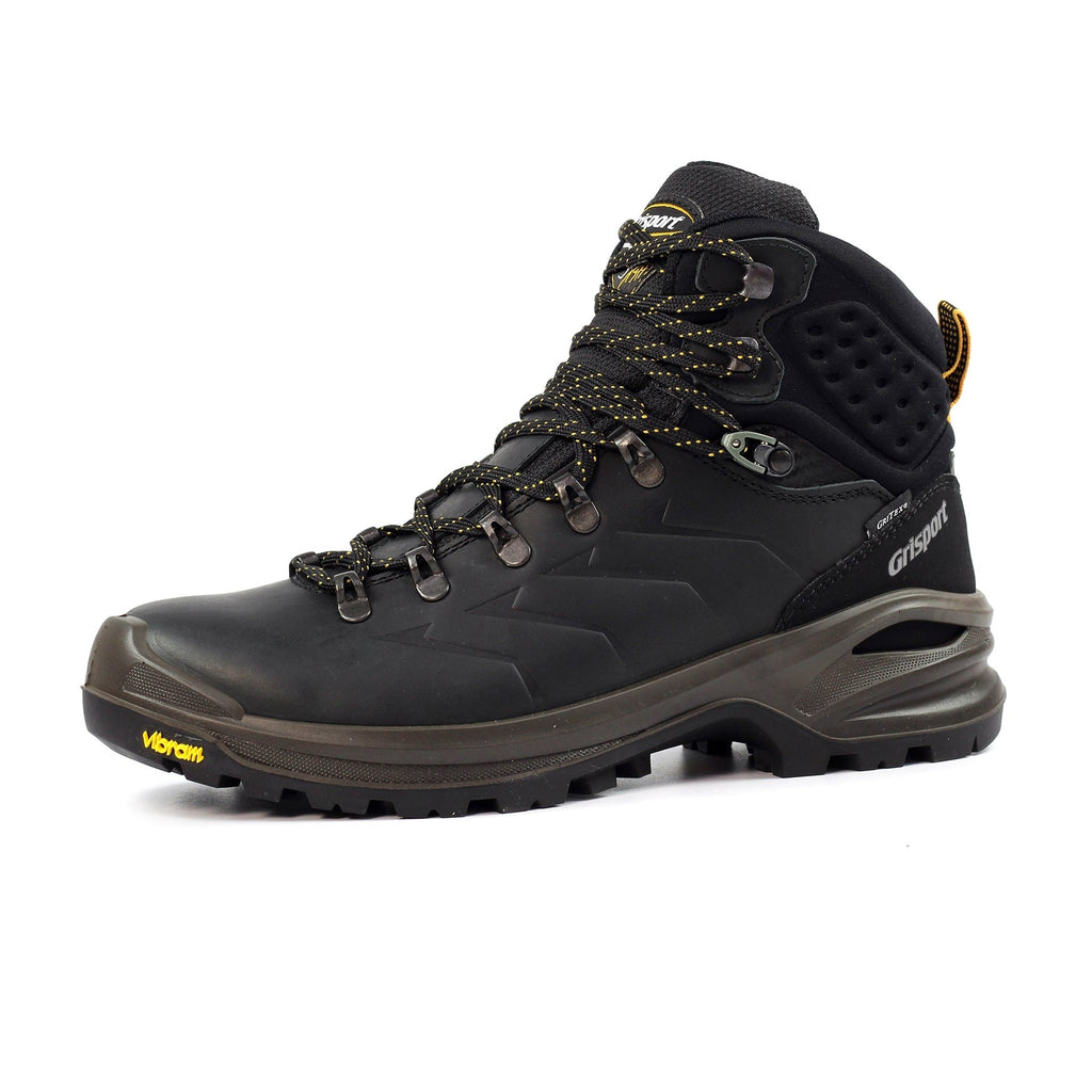 Grisport Northway Black Leather Hiking Boot
