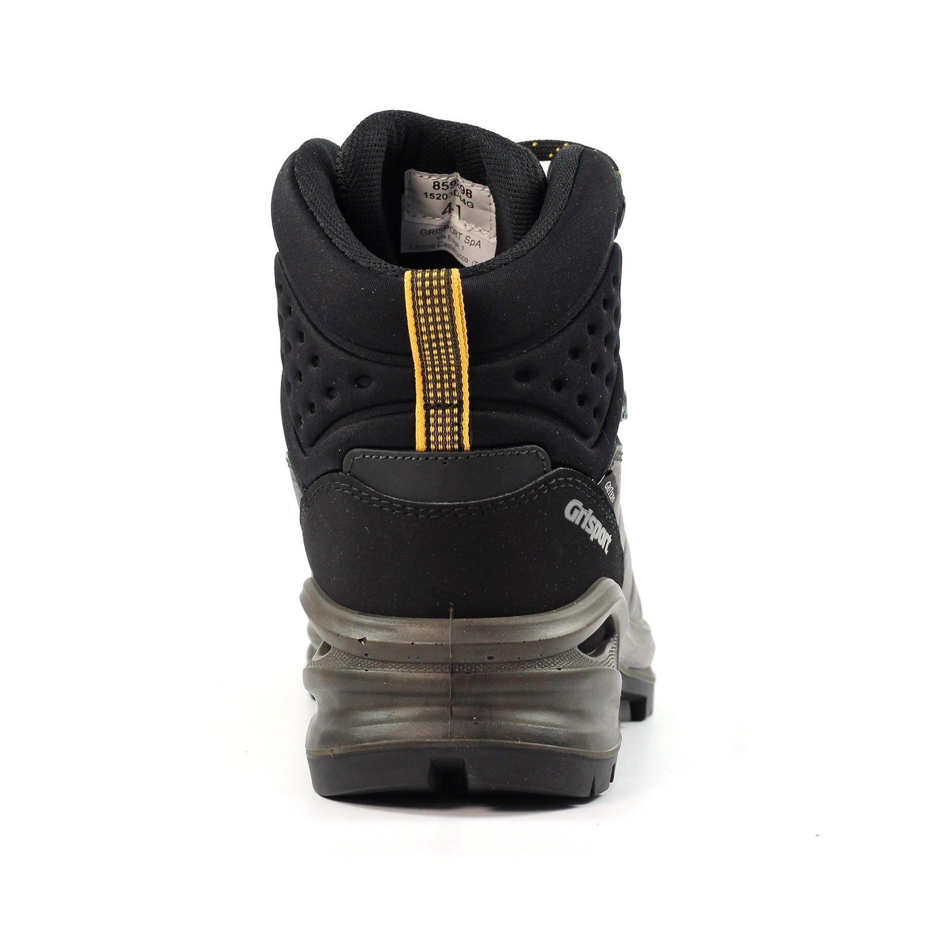Grisport Northway Black Leather Hiking Boot