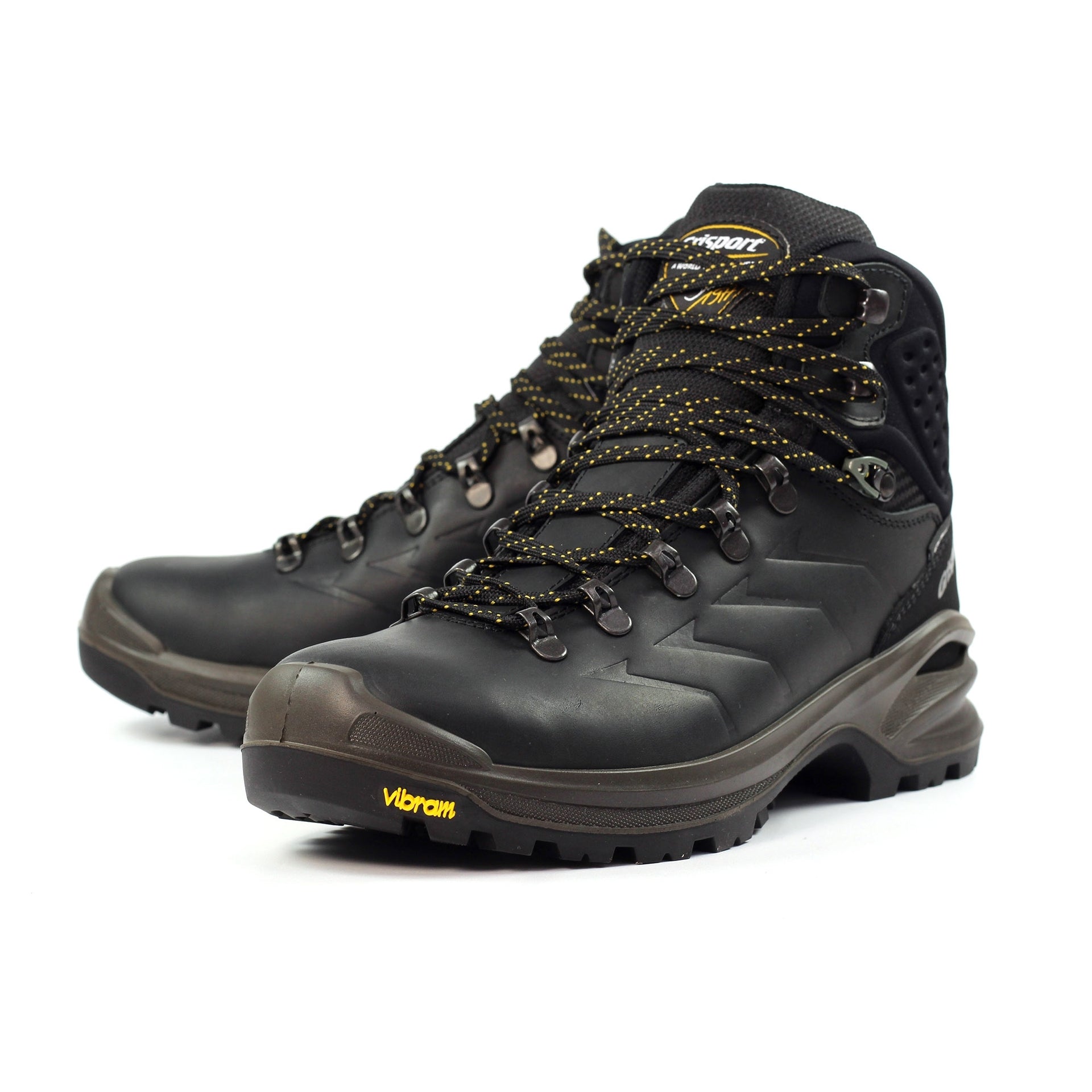 Grisport Northway Black Leather Hiking Boot