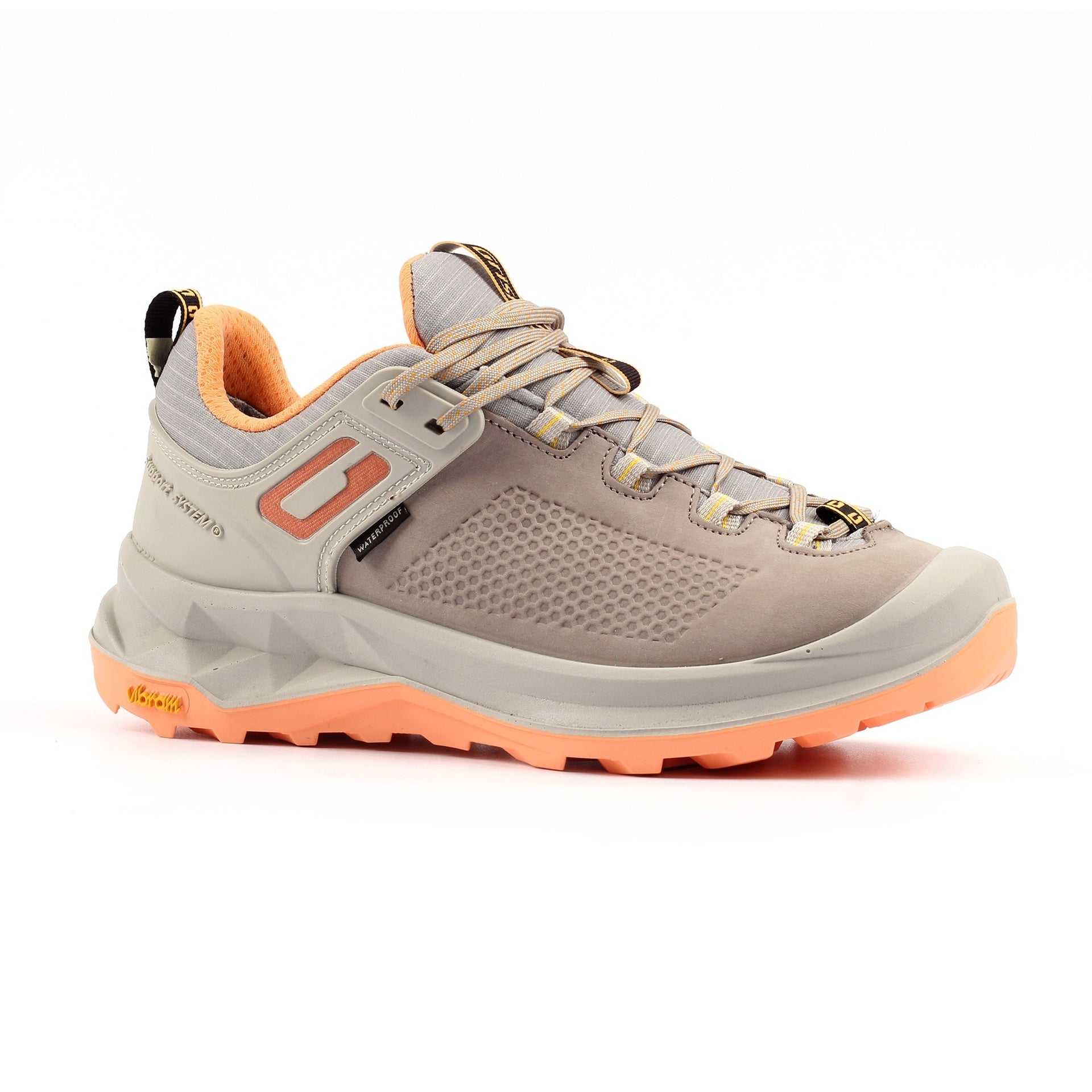 Lady Nomad Light Grey Walking Shoe