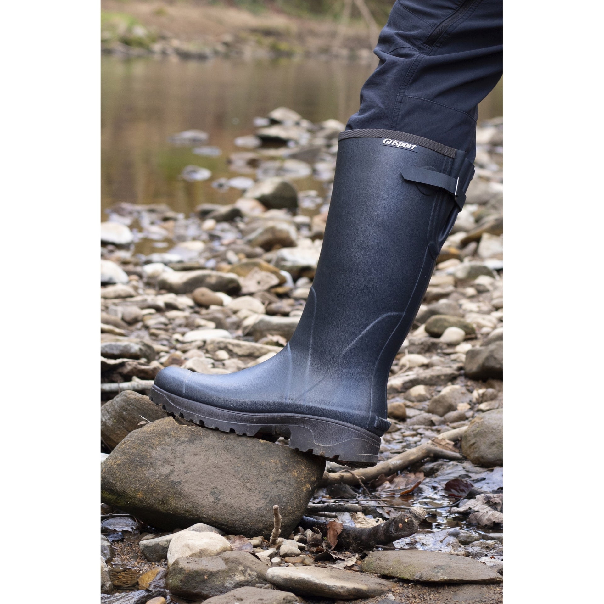 Stream II Blue Neoprene Lined Wellington