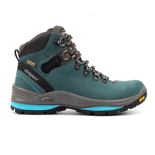 Lady Glide Teal Waterproof Hiking Boot