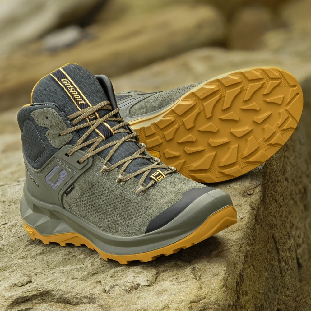 Sherman Military Green Walking Boot