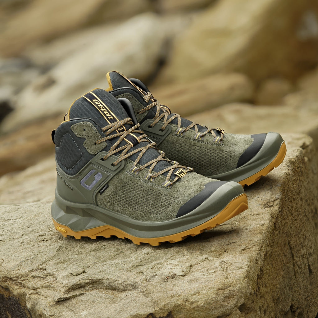Sherman Military Green Walking Boot