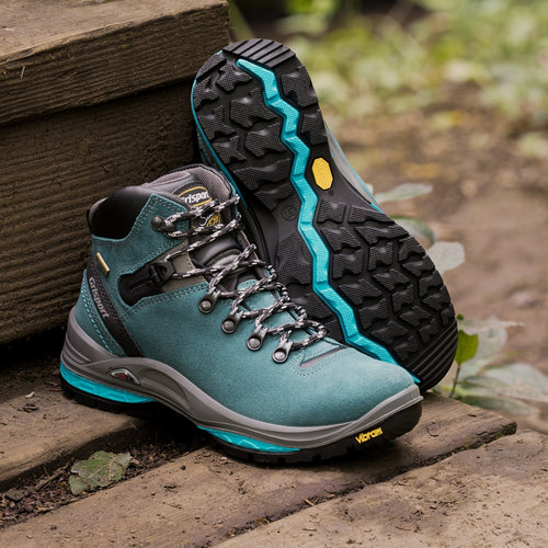 Lady Glide Teal Waterproof Hiking Boot