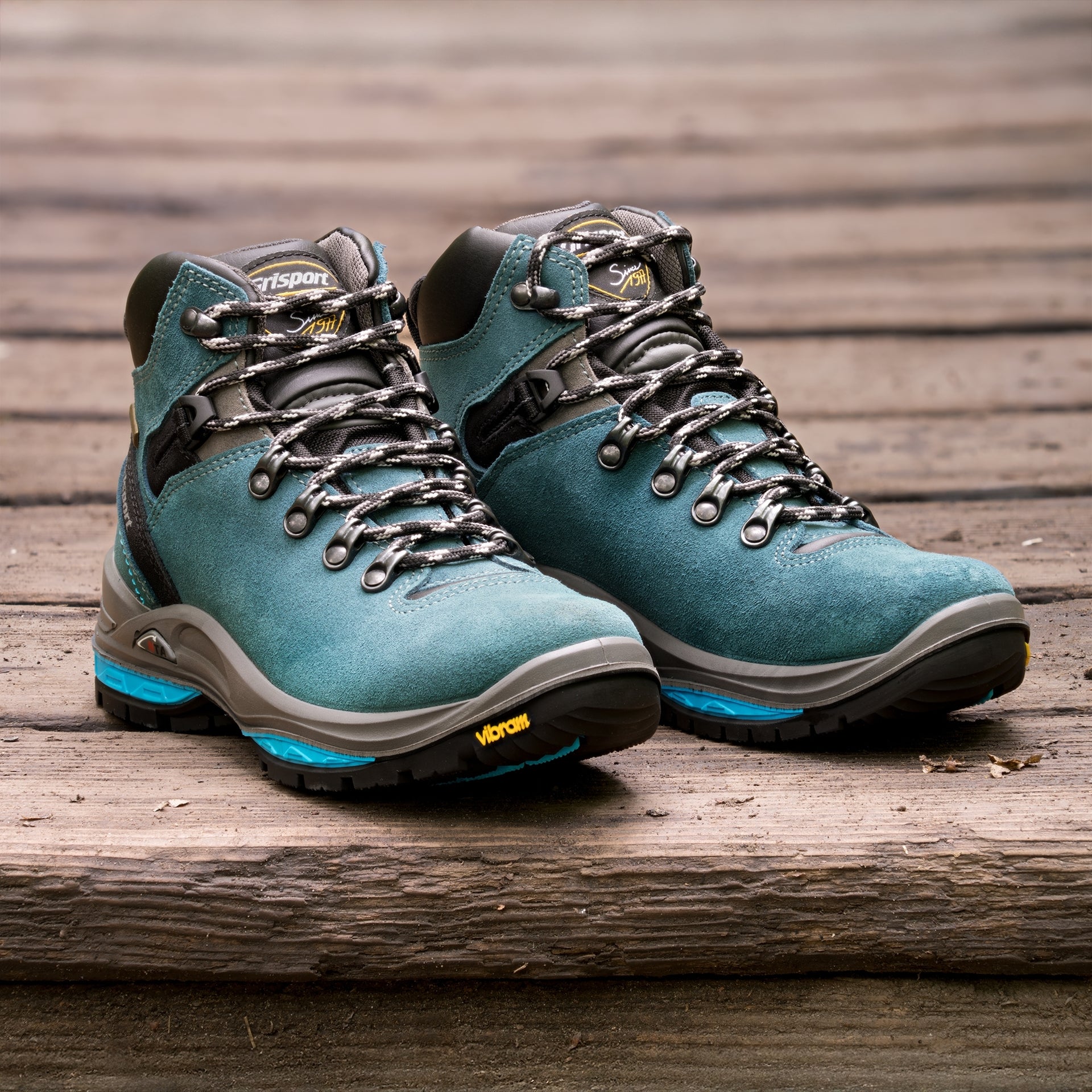 Lady Glide Teal Waterproof Hiking Boot