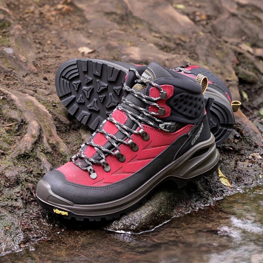 Lady Nevis Red Walking Boot