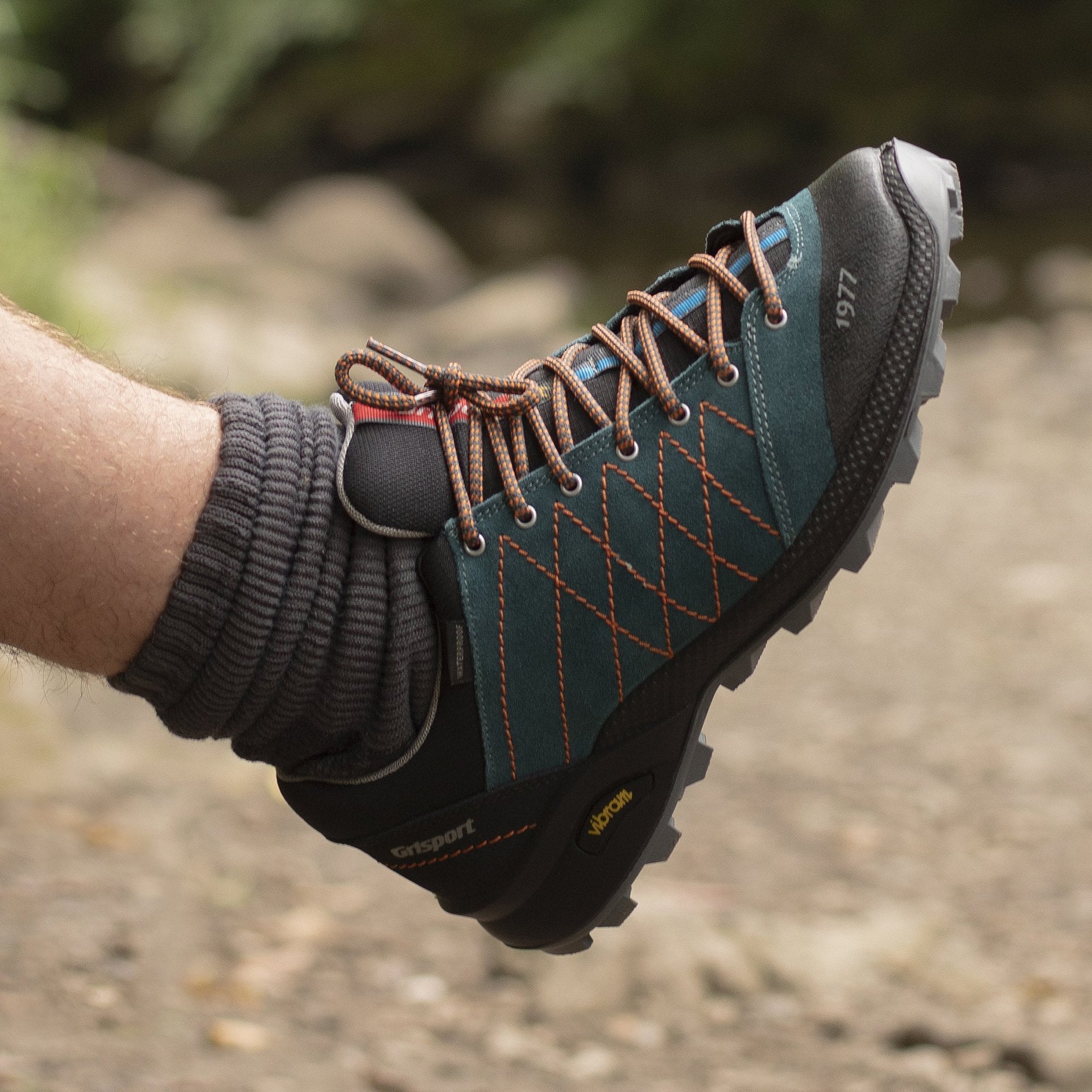 Argon Teal Walking Shoe