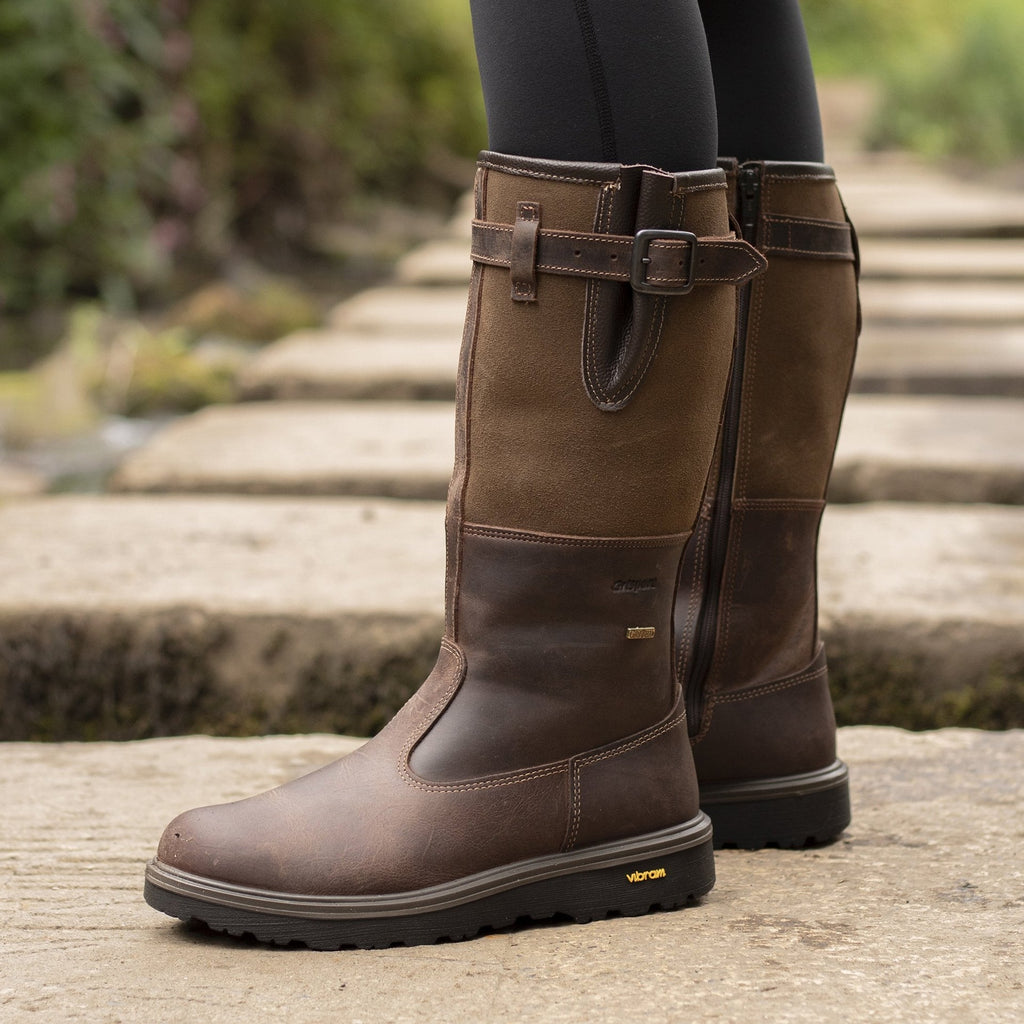 Alberta Brown Long Boot