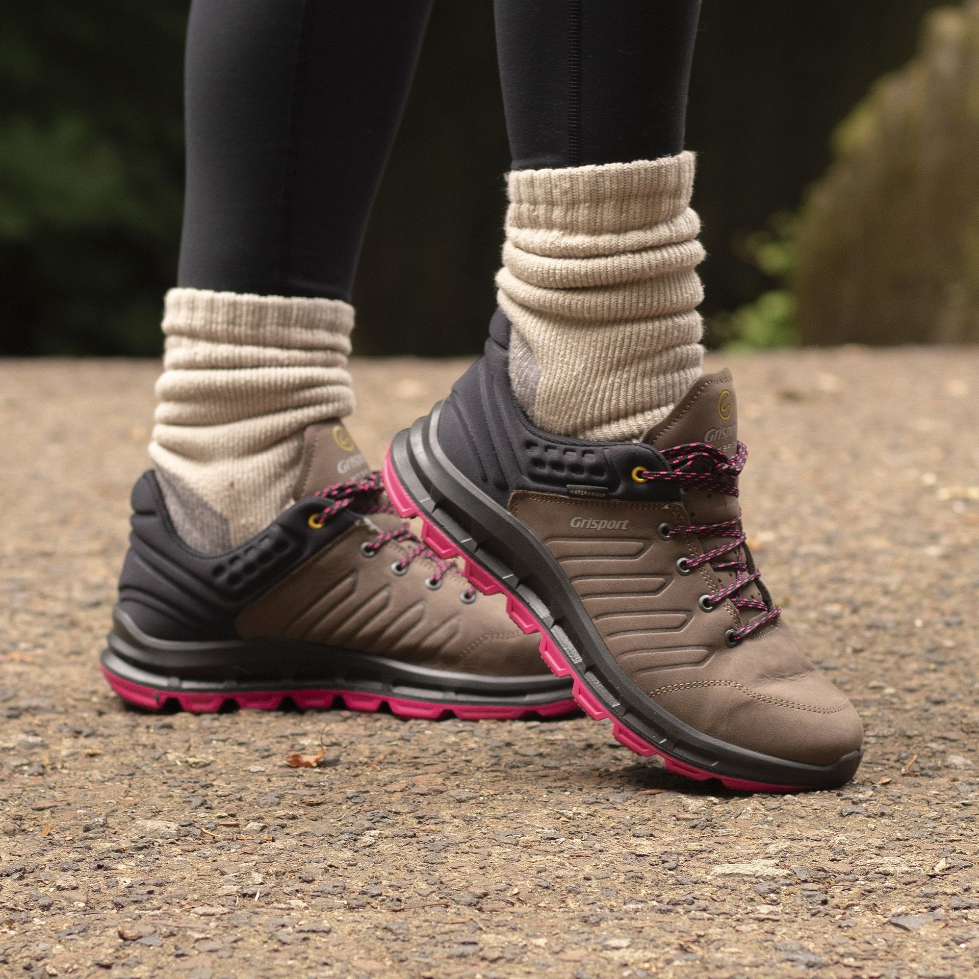 Lady Motion Grey Shoe