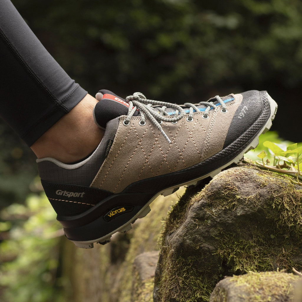 Lady Treviso Light Grey All Grip Walking Shoe
