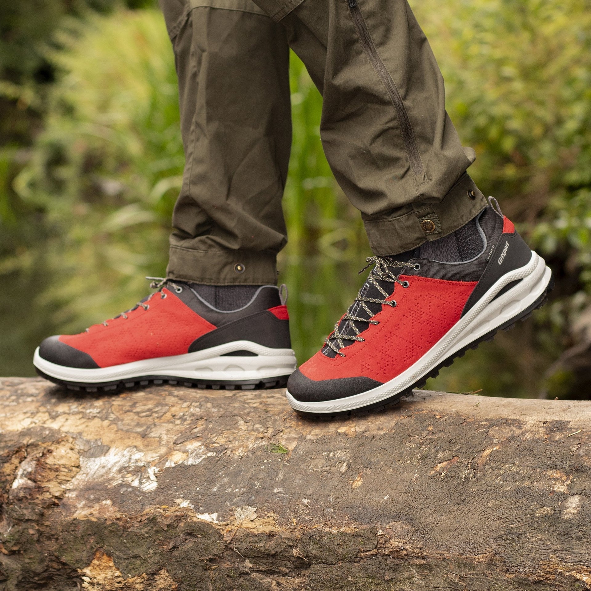 Phoenix Red Walking Shoe