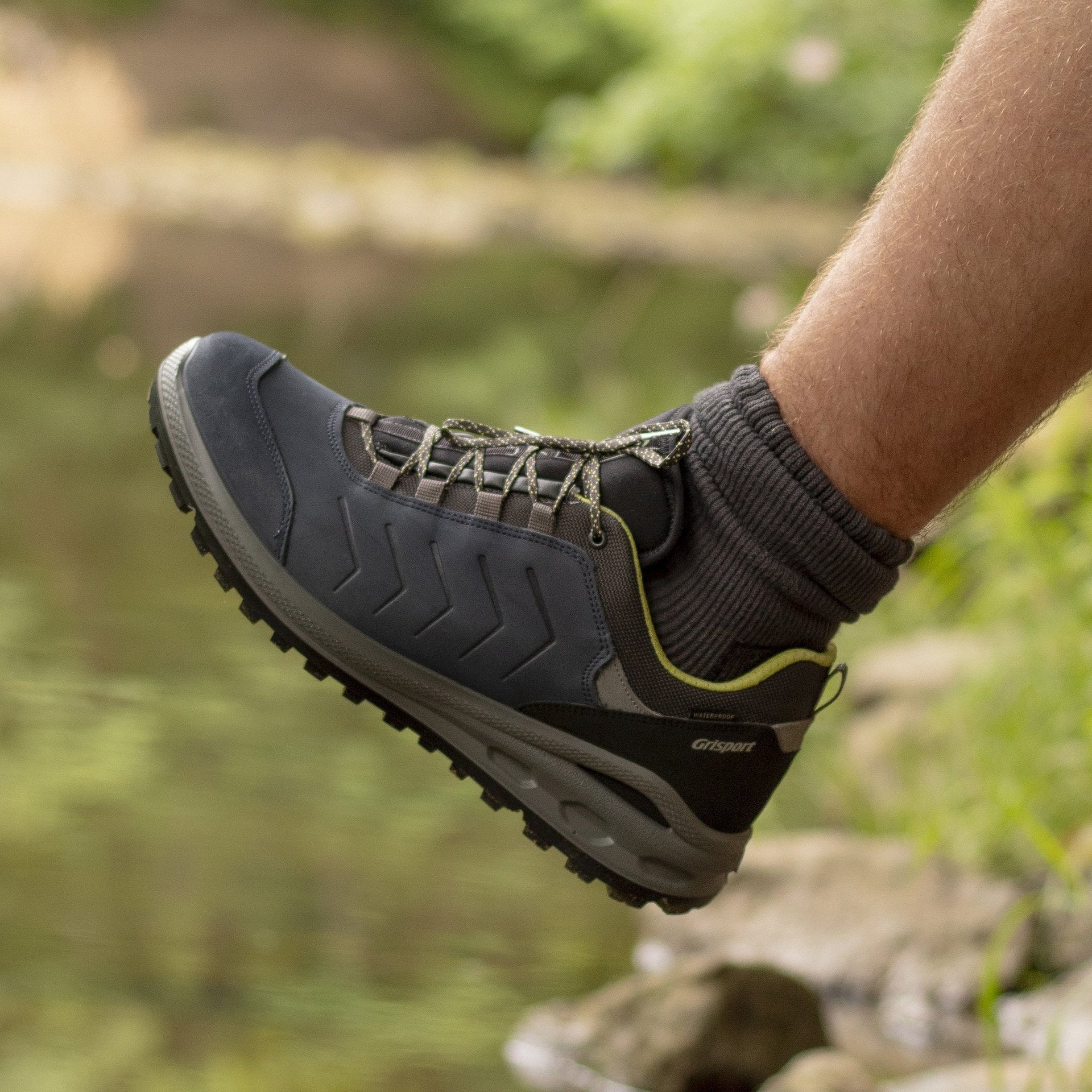 Tilbury Mens Navy Walking Shoe