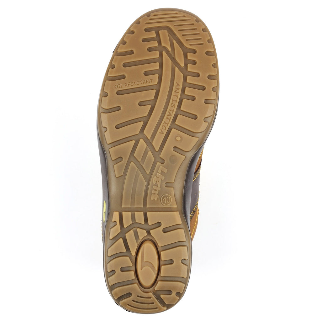Alloy Tan Safety Boot