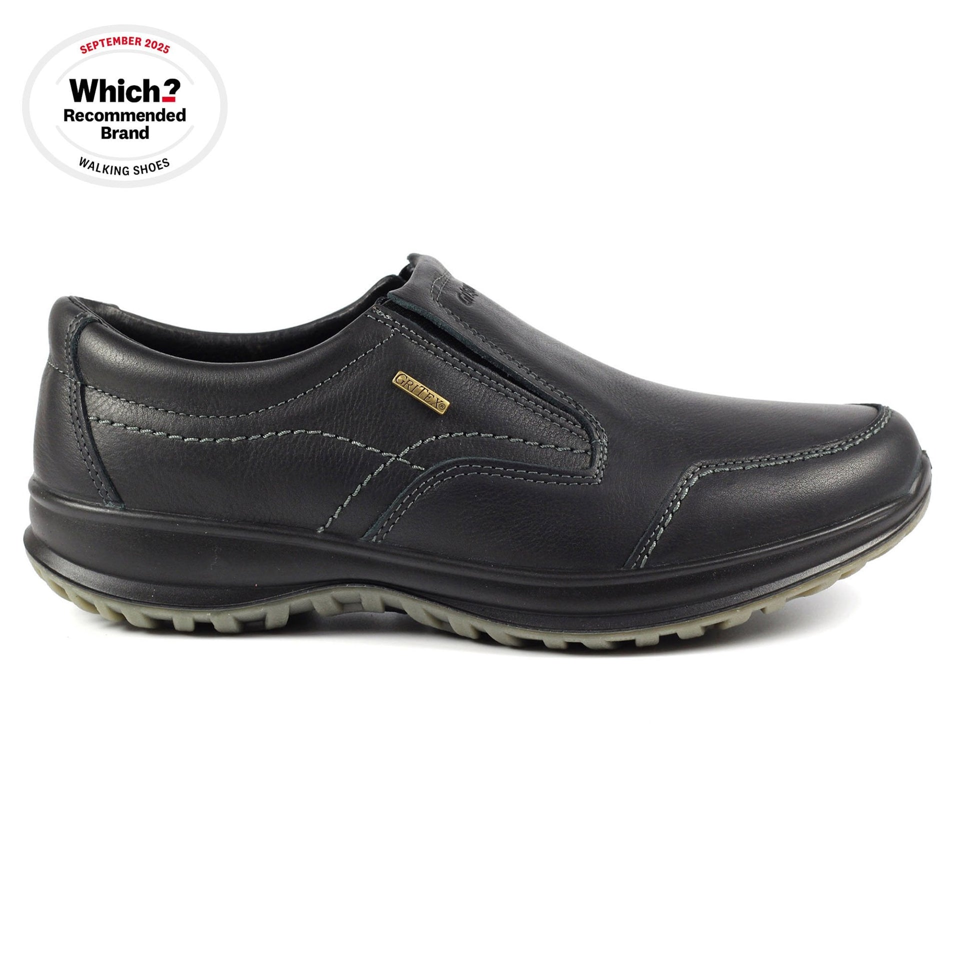 Melrose Black Active Slip On Shoe