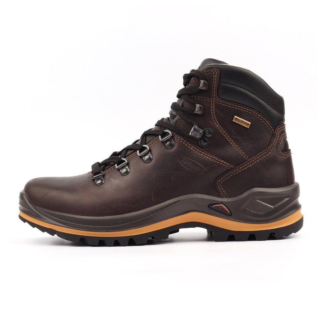 Aztec Wide Fit Boot (Brown Waxed Leather)