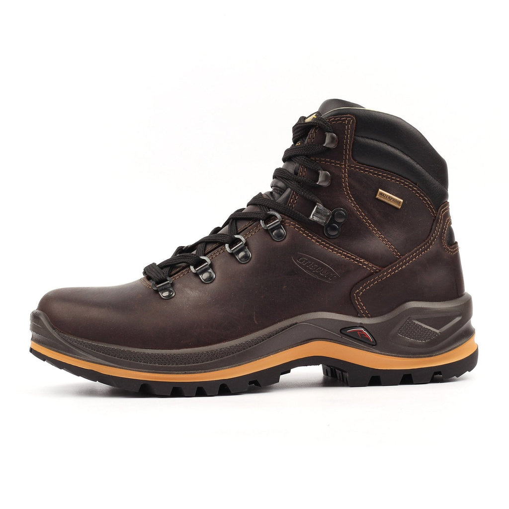 Aztec Wide Fit Boot (Brown Waxed Leather)