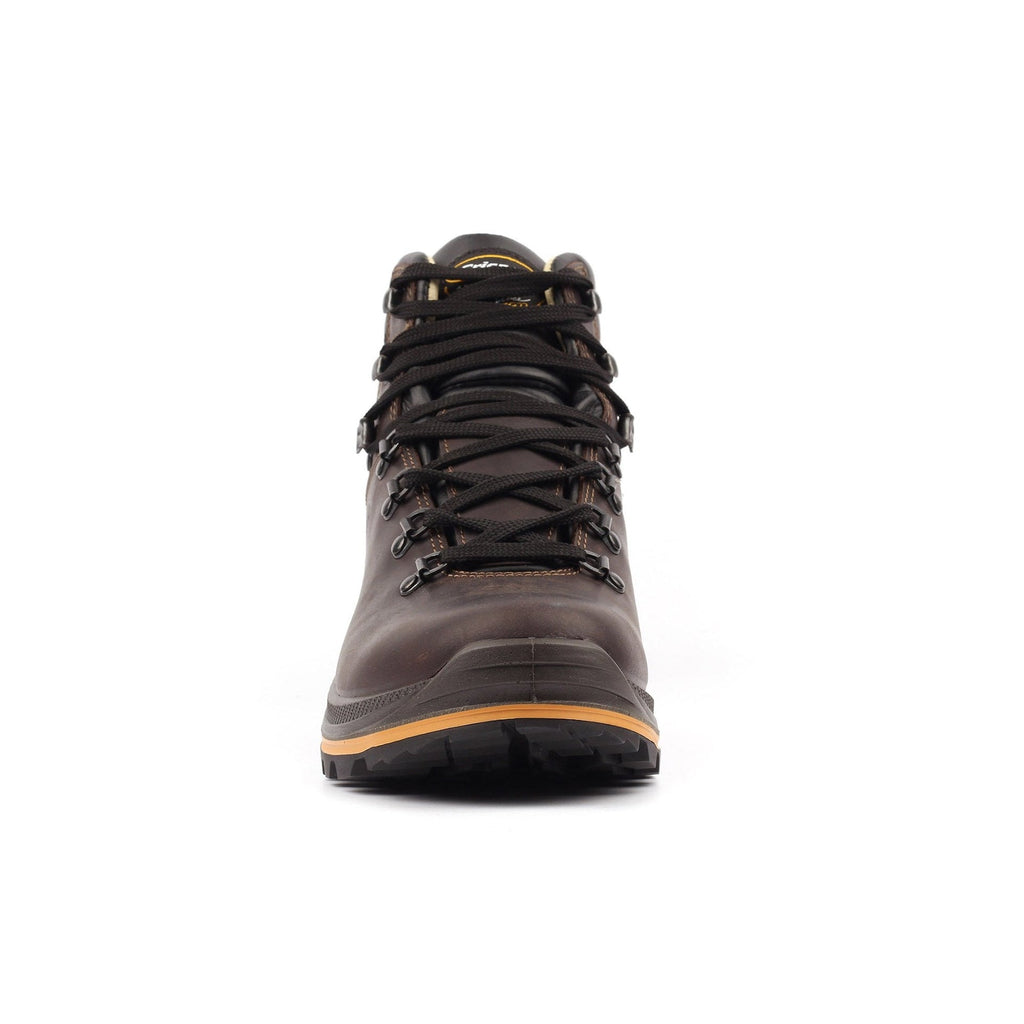Aztec Wide Fit Boot (Brown Waxed Leather)