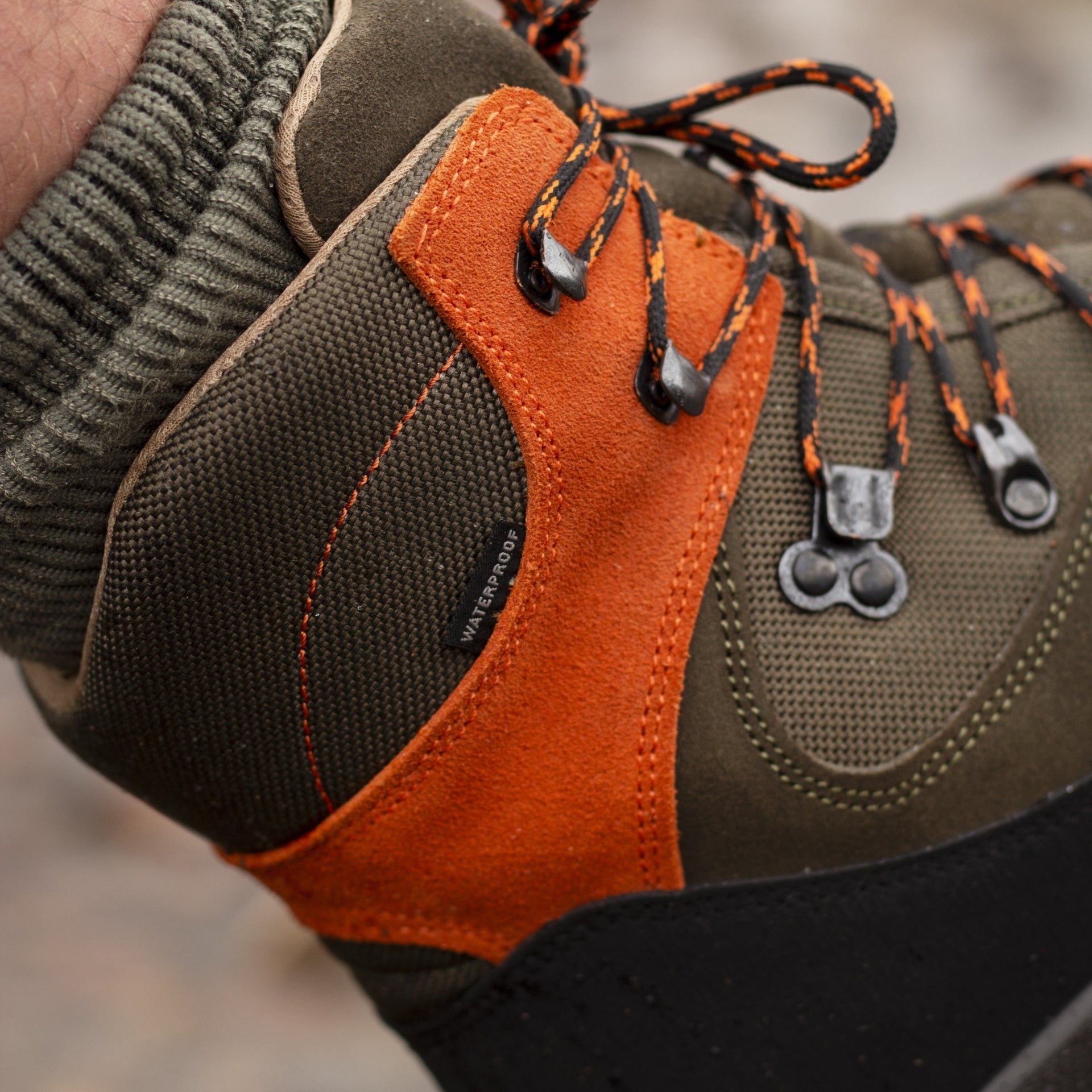 Flint Olive Trekking Boot