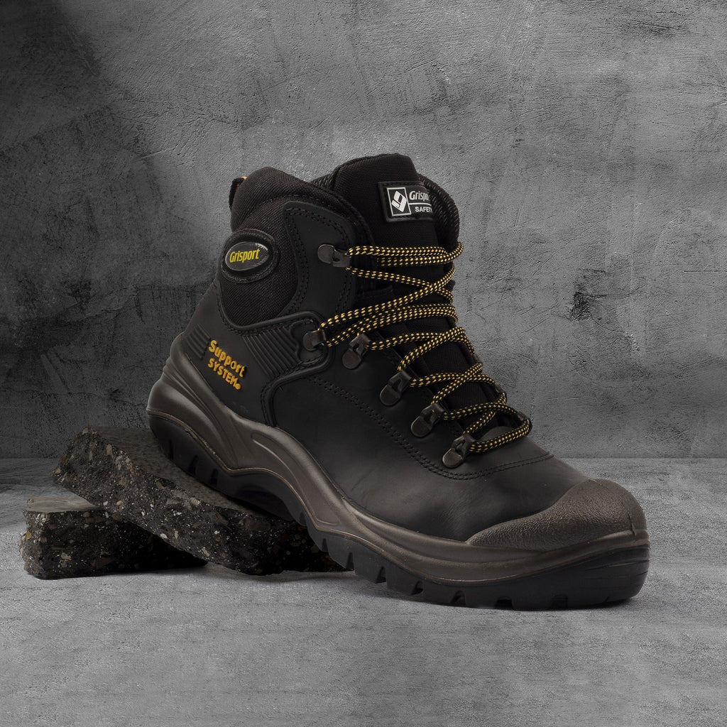 Contractor Black Safety Boot